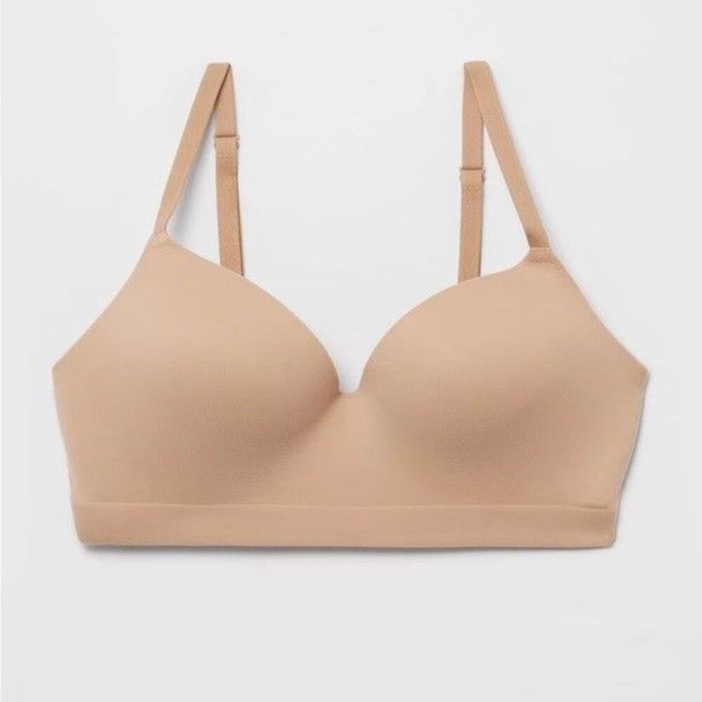Soma Women's Enbliss Wireless Bra 34DDD Warm Amber Lightly Lined